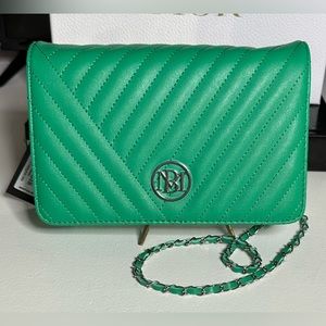 Badgley Mischka Large Quilted Crossbody Bag